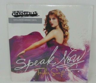 Taylor Swift ‎– Speak Now 2 - Lp Clear Smoke Vinyl Hand Numbered Cover