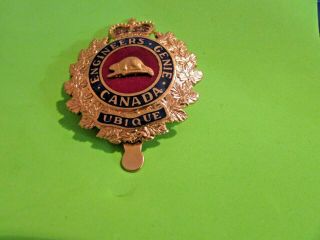Royal Canadian Engineers Cap Badge