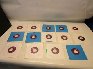 The Beatles Colored Vinyl 45s - Set Of 14