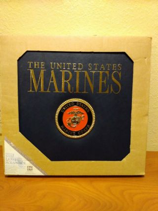 .  K & Company The United States Marine Corp Leather Scrapbook