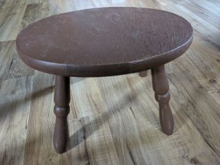 Vintage Wooden Small Foot Stool