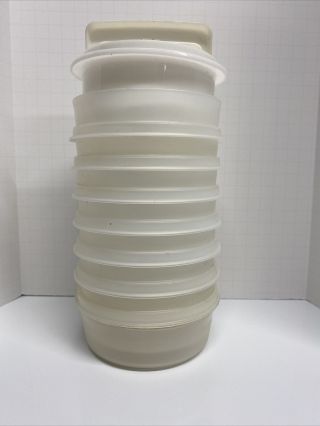 Vintage Tupperware Hamburger Patty Press With Keepers