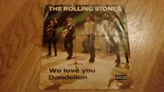 Rolling Stones,  Single,  Norway,  1967,  We Love You