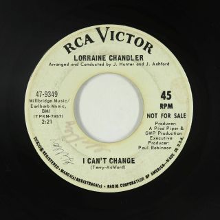 Northern Soul 45 - Lorraine Chandler - I Can 