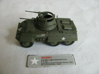 Hobby Master 1/72 Scale Die - Cast Wwii Us Army M8 Light Armored Car Hg3801 Ex