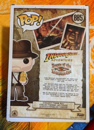 FUNKO POP GOLD 10 INCH INDIANA JONES 885 LIMITED EDITION IN HAND READY TO SHIP 2