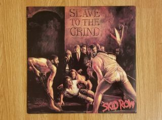 Skid Row Slave To The Grind 1991 Usa Columbia House Vinyl Lp Unplayed
