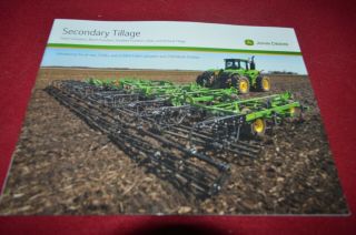 John Deere Secondary Tillage Equipment For 2016 Brochure Fcca