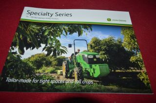 John Deere Specialty Series Tractor For 2016 Brochure Fcca