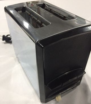 Proctor - Silex Vintage Chrome Black T620b 2 - Slice Toaster Made In Usa