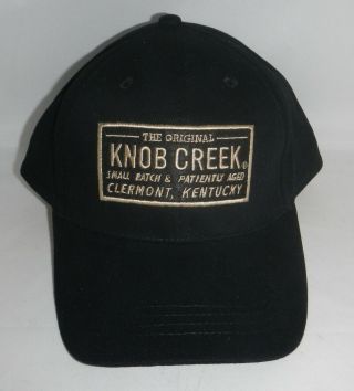 Knob Creek Whiskey Bourbon Logo Baseball Hat Cap