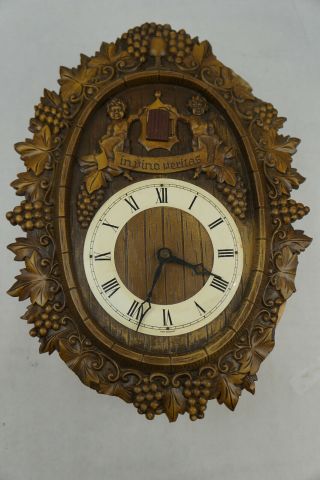 Vintage E.  Schmeckenbecher Cuckoo Clock West Germany 