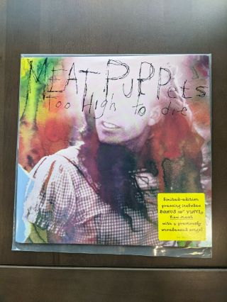 Meat Puppets 1994 Too High To Die Promo Lp Plus Bonus Single - Never Played