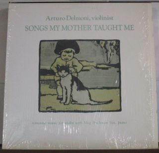 Arturo Delmoni " Songs My Mother Taught Me " North Star 0004 12 " Lp In Shrink