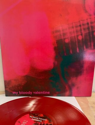 My Bloody Valentine - Loveless Vinyl Record Lp Shoegaze Post Punk Colored Red