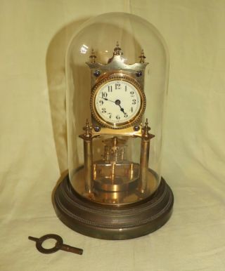 Angemeldet / Gustav Becker Rotary Pendulum 400 Day Anniversary Clock