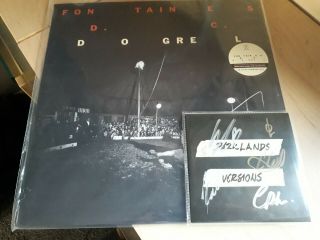 Fontaines D.  C.  - Dogrel Vinyl Red Black Marble Swirl,  Darklands Signed Cd