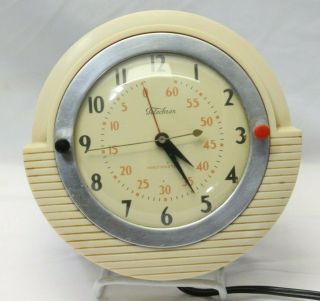 Telechron Minitmaster Electric Wall Clock With Timer 2h17 Parts Only