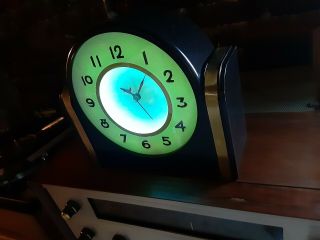 Lackner Neon Glo Glow Clock Sultan