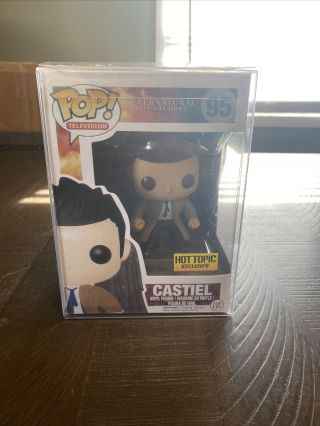 Funko Pop Supernatural Castiel With Wings Hot Topic Exclusive Winged Figure 95