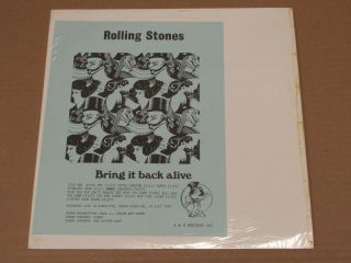The Rolling Stones Bring It Back Alive Splatter Vinyl Lp Record