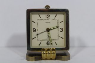 Vintage Swiss Lecoultre Alarm Clock