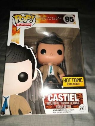 Funko Pop Castiel with wings 95 Hot Topic Exclusive 2