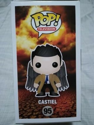 Funko Pop Castiel with wings 95 Hot Topic Exclusive 3