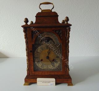 Large Ornate Gustav Becker Table Or Mantel Clock