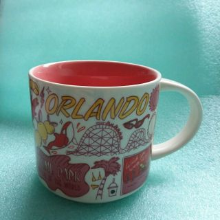 Starbucks Coffee Tea Mug Orlando Been There Series 2018 14 Fl Oz 414 Ml Bwd 18