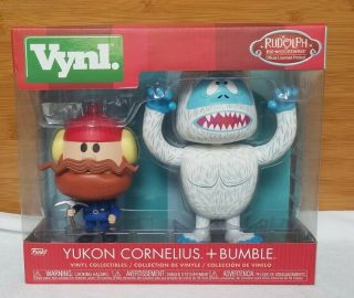 Funko Vynl: Rudolph Bumbles And Yukon Cornelius Collectible Vinyl Figures