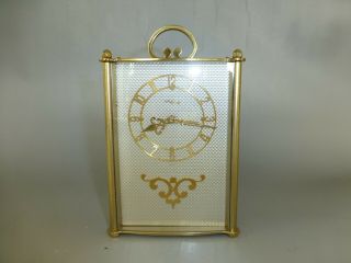 Vintage Swiss Imhof Pre Reuge Music Box 8 Day Musical Alarm Clock (watch Video)
