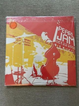 Pearl Jam ‎–live At Benaroya Hall 2003 Colored Vinyl Red 3lp