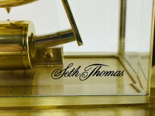 Vintage Seth Thomas Acquisition Mantel Clock Model 792 Great 2