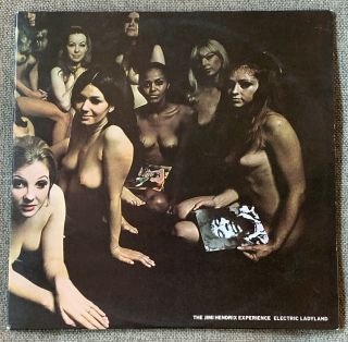 Jimi Hendrix Electric Ladyland Vinyl 2 Lp Polydor Alt.  Cover (nude) Vg,  /vg,