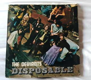 The Deviants - Disposable Stable 1968 Uk 1st Press - Slp 7001 Lp Vinyl Ex Con