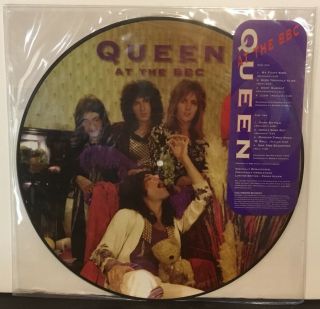 Queen At The Bbc Lp Record Picture Disc - Limited Edition Promo Album 3 Dec 1973