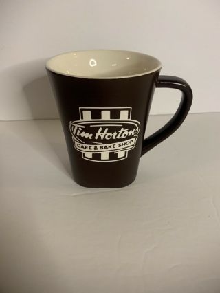 2013 Tim Hortons Always Cafe & Bake Shop Coffee Mug,  Limited Edition,  Deep Etched