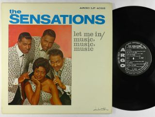 Sensations - Let Me In/music,  Music,  Music Lp - Argo Black Label Mono Dg Vg,