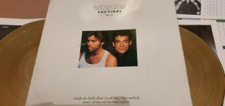 Wham ‘the Final’ Box Set 2 X Gold Vinyl Records Full Set