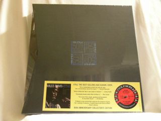 Miles Davis Kind Of Blue 50th Dvd Cd Blue Vinyl Lp Box Set John Coltrane
