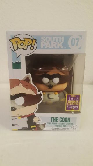 Funko Pop South Park 07 The Coon Summer Convention Exclusive 2017