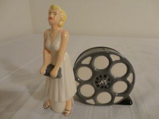 Marilyn Monroe And Film Reel Salt And Pepper Shakers