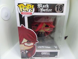 Funko Pop Black Butler Grell 18 Comes In A Pop Protector