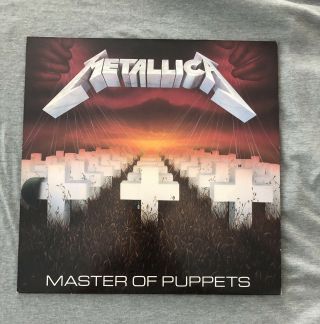 Metallica Master Of Puppets Vinyl Record