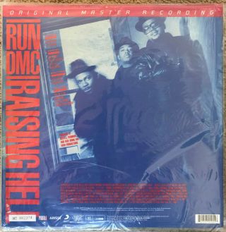 Run Dmc Raising Hell Mofi Mfsl Vinyl 180g 45rpm 2lp - 002374 002361