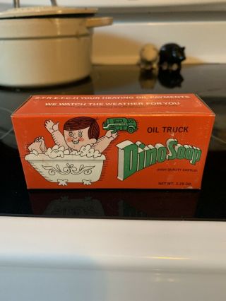 Vintage Sinclair Oil Truck Dino Soap - Petroliana Collectible