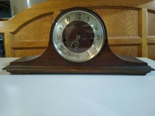 Vintage Welby Mantle Clock With Key.  Made In Germany