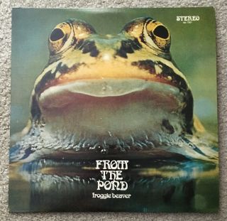 Rare Froggie Beaver From The Pond 1973 Private Press Prog Rock Lp Ex Vinyl