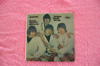 The Beatles Top Of The Pops Butcher Cover Promo Ep 45 Rpm Capitol P - 9431 Rare